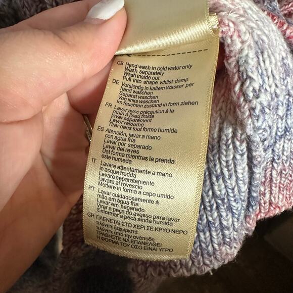 Scotch & Soda Amsterdam Women's Space Dye Ombre Stripe Sweater Size Medium - Picture 10 of 15